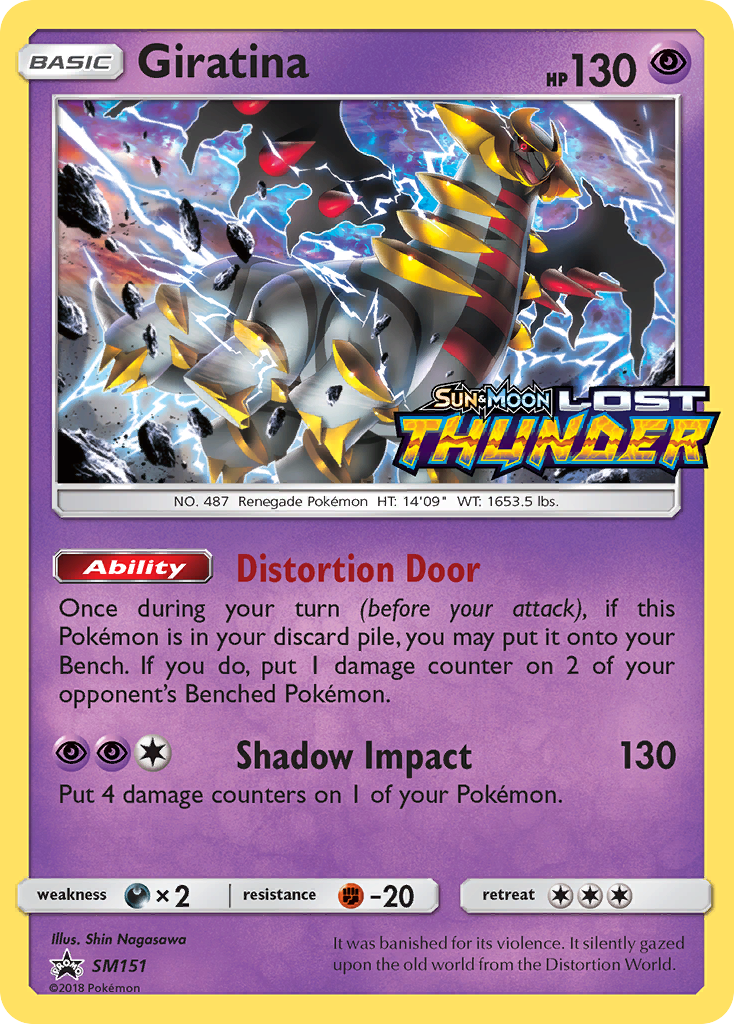 Sun & Moon Promo Giratina #151